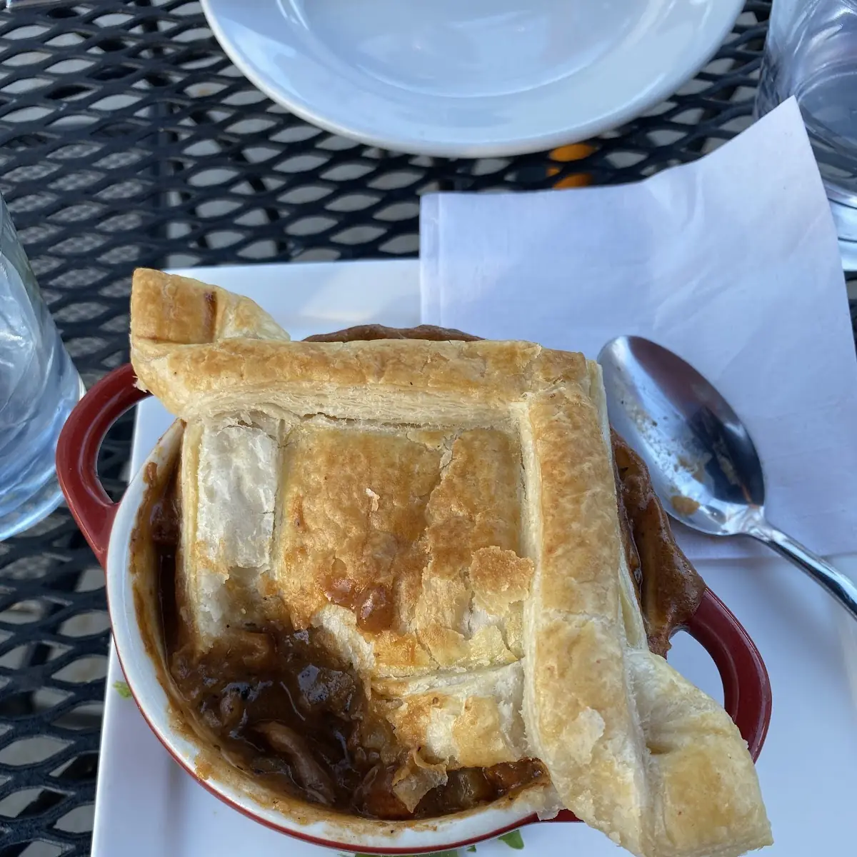 Chicken & Wine Pot Pie