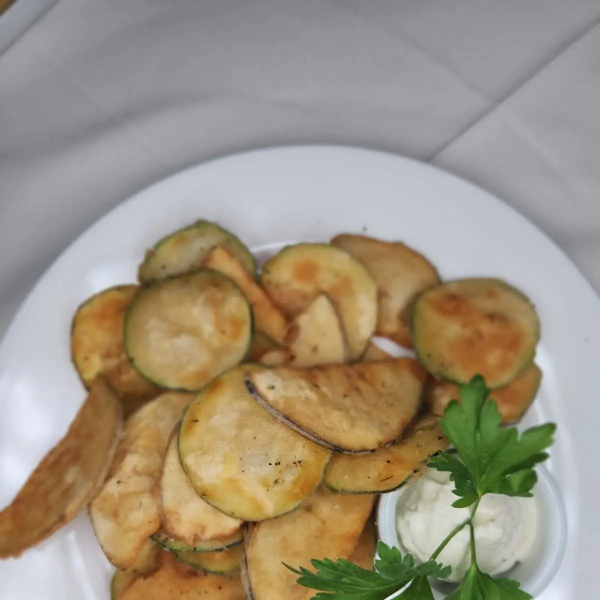 Fried Zucchini and Eggplant