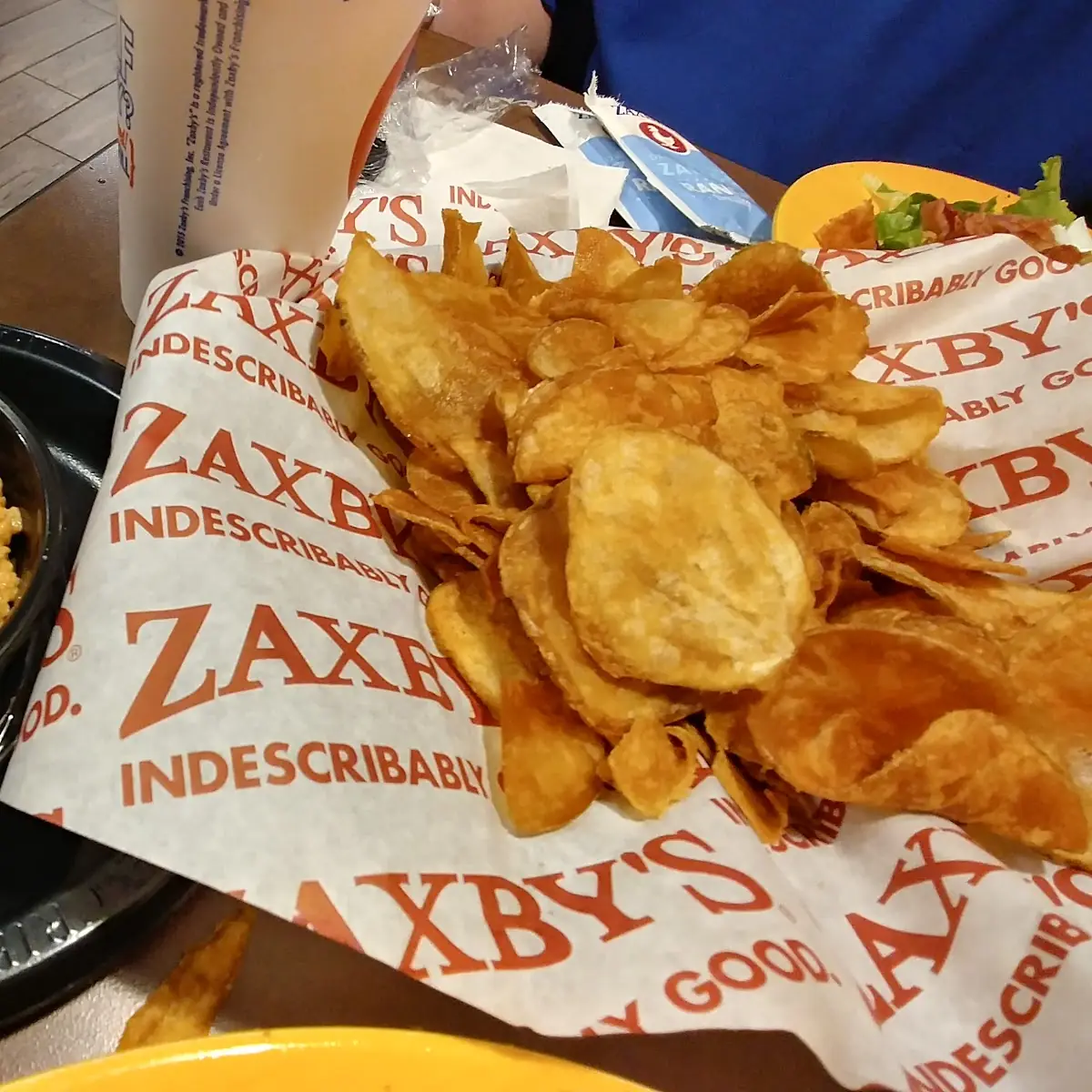 Buffalo Dip and Tater Chips