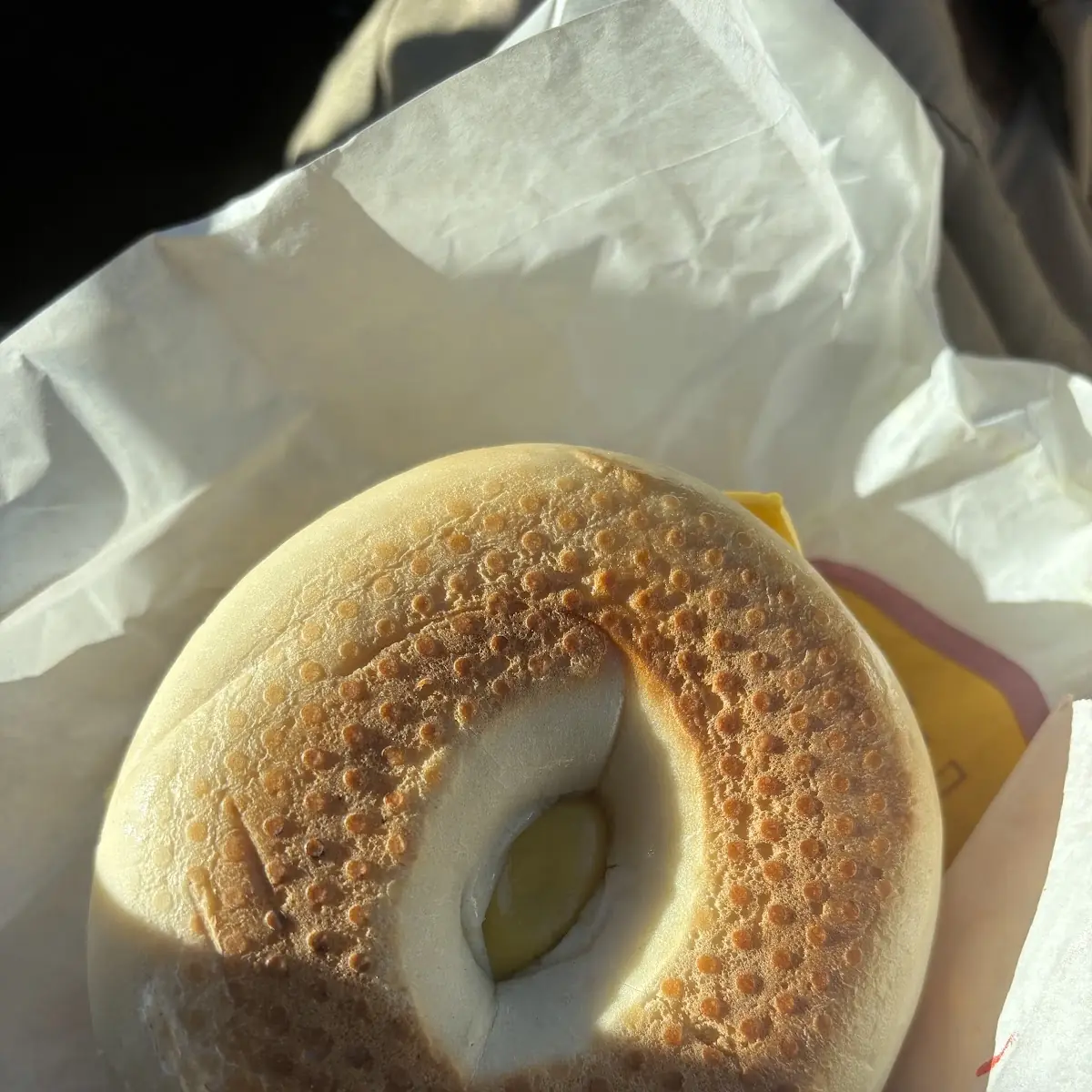 Steak Egg Cheese Bagel