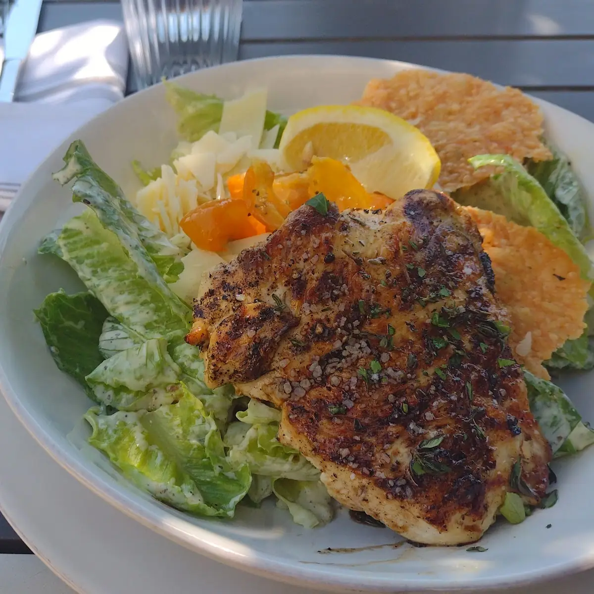 Caesar Salad with Grilled Chicken