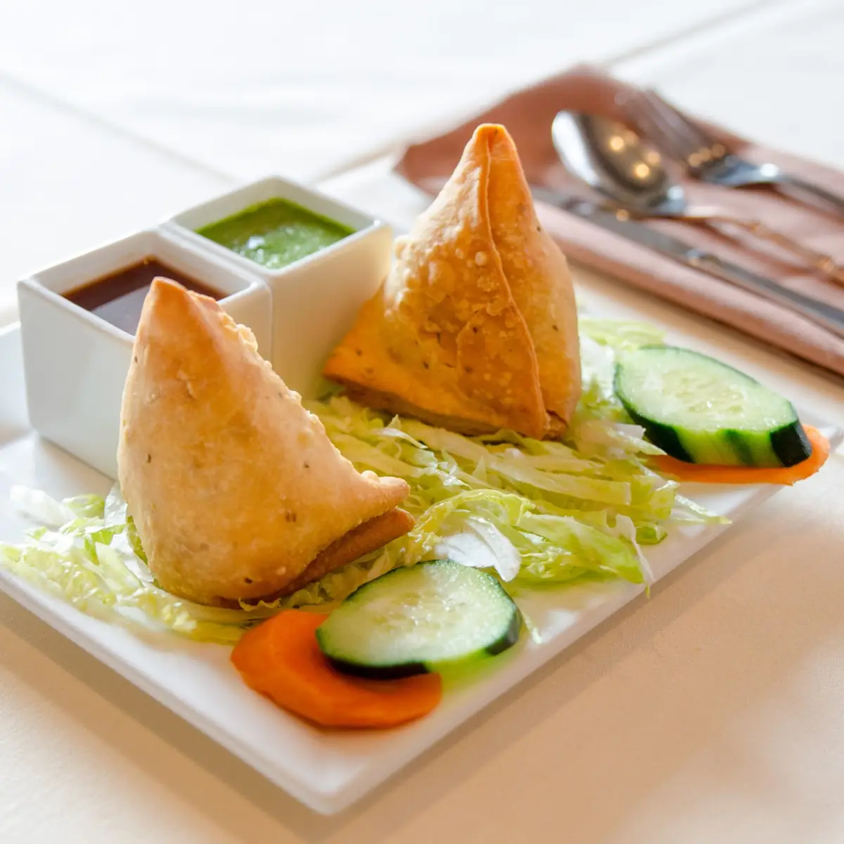 Vegetable Samosa V