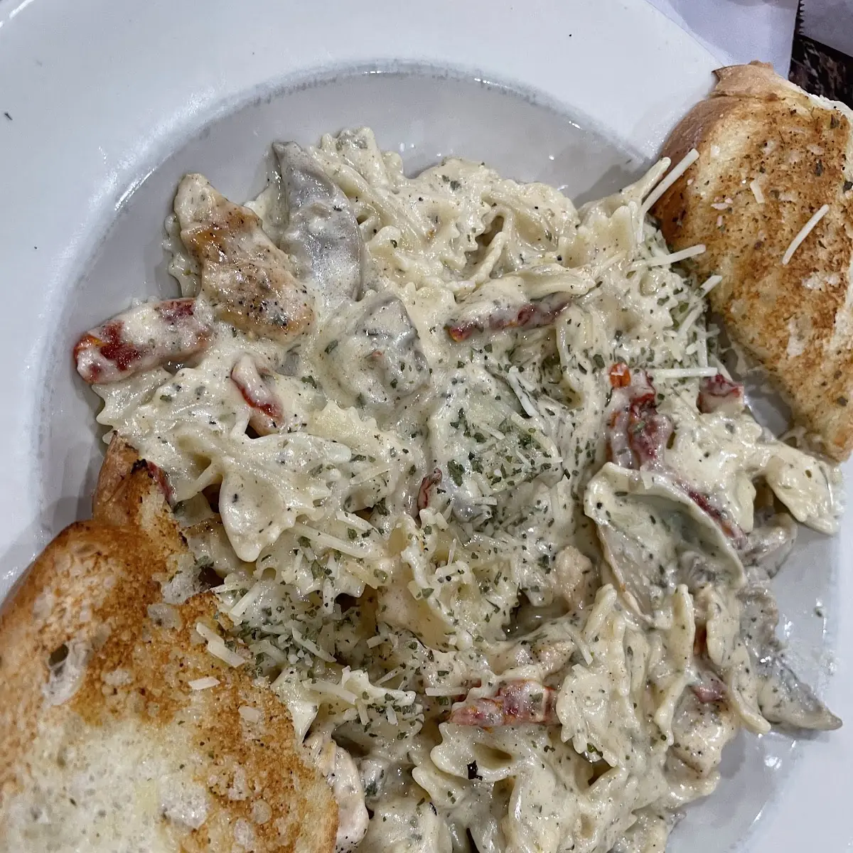 Florentine Chicken Alfredo