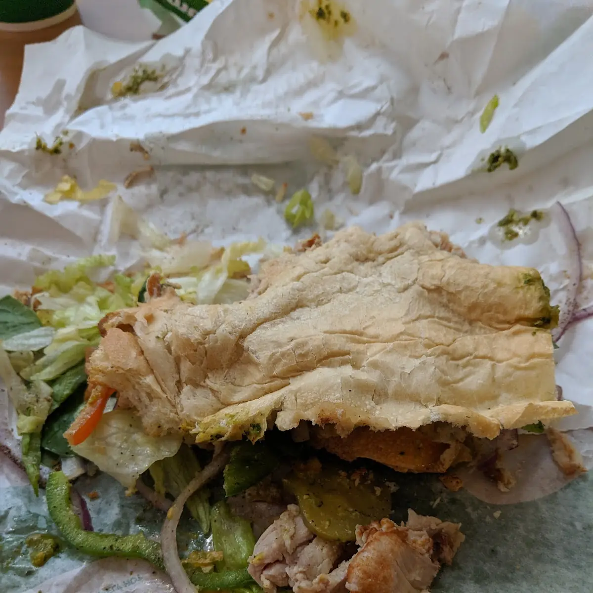 Chicken Basil Sub Sandwich