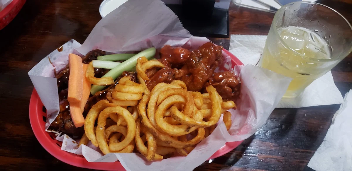 Teriyaki and Lemon Pepper Chicken Wings
