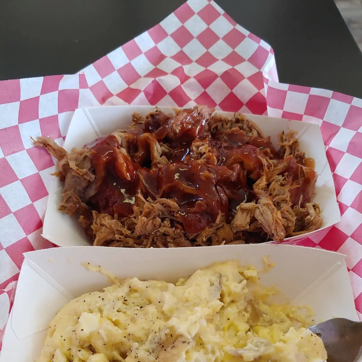 Pulled Pork and Potato Salad