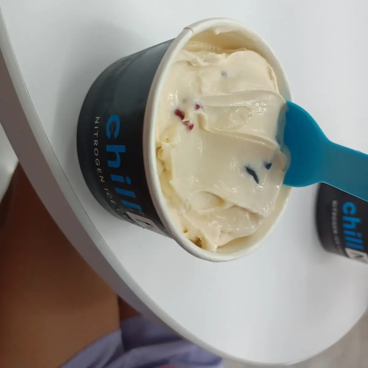 Salted Caramel Icecream with Gummy Bears