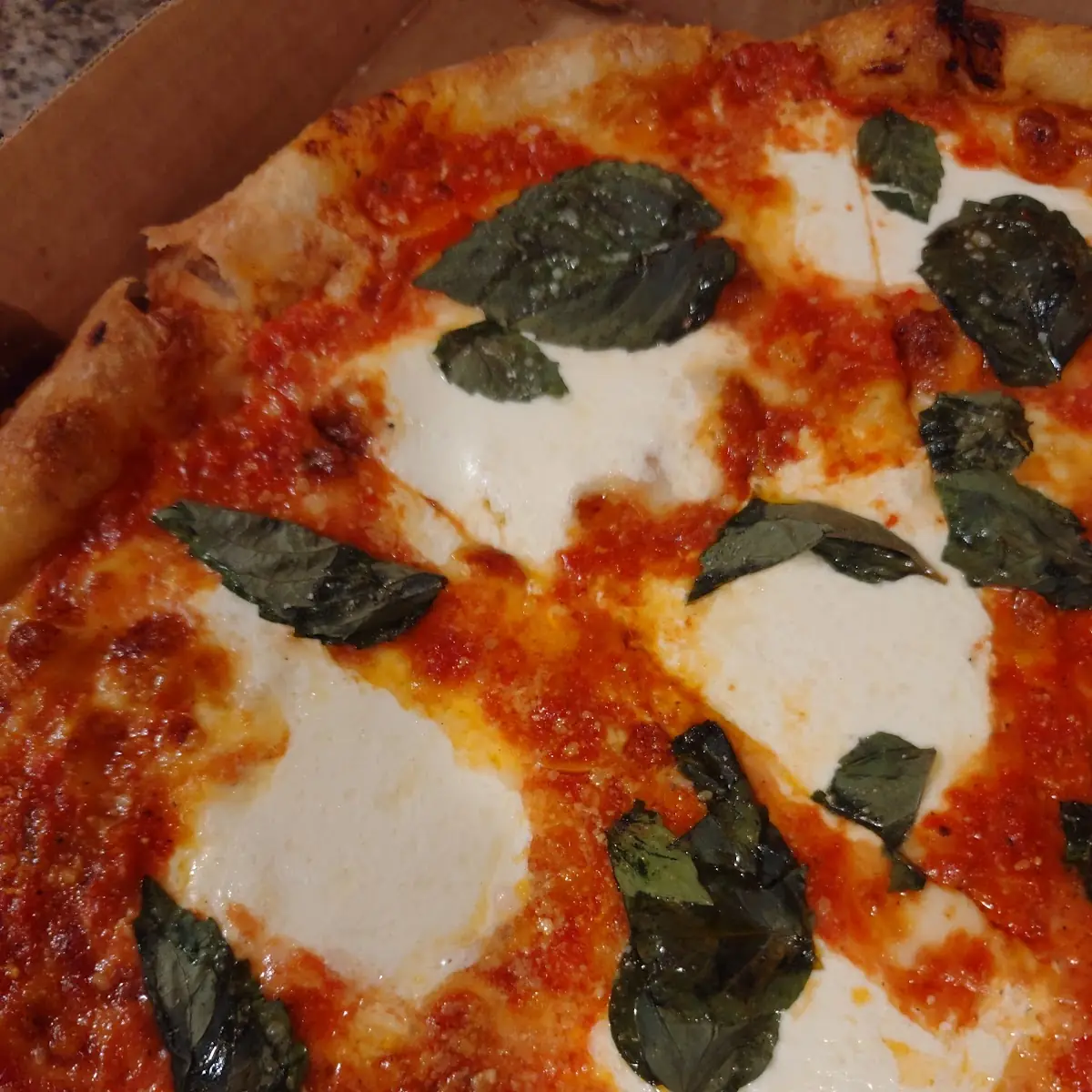 Dirty Margherita Pizza