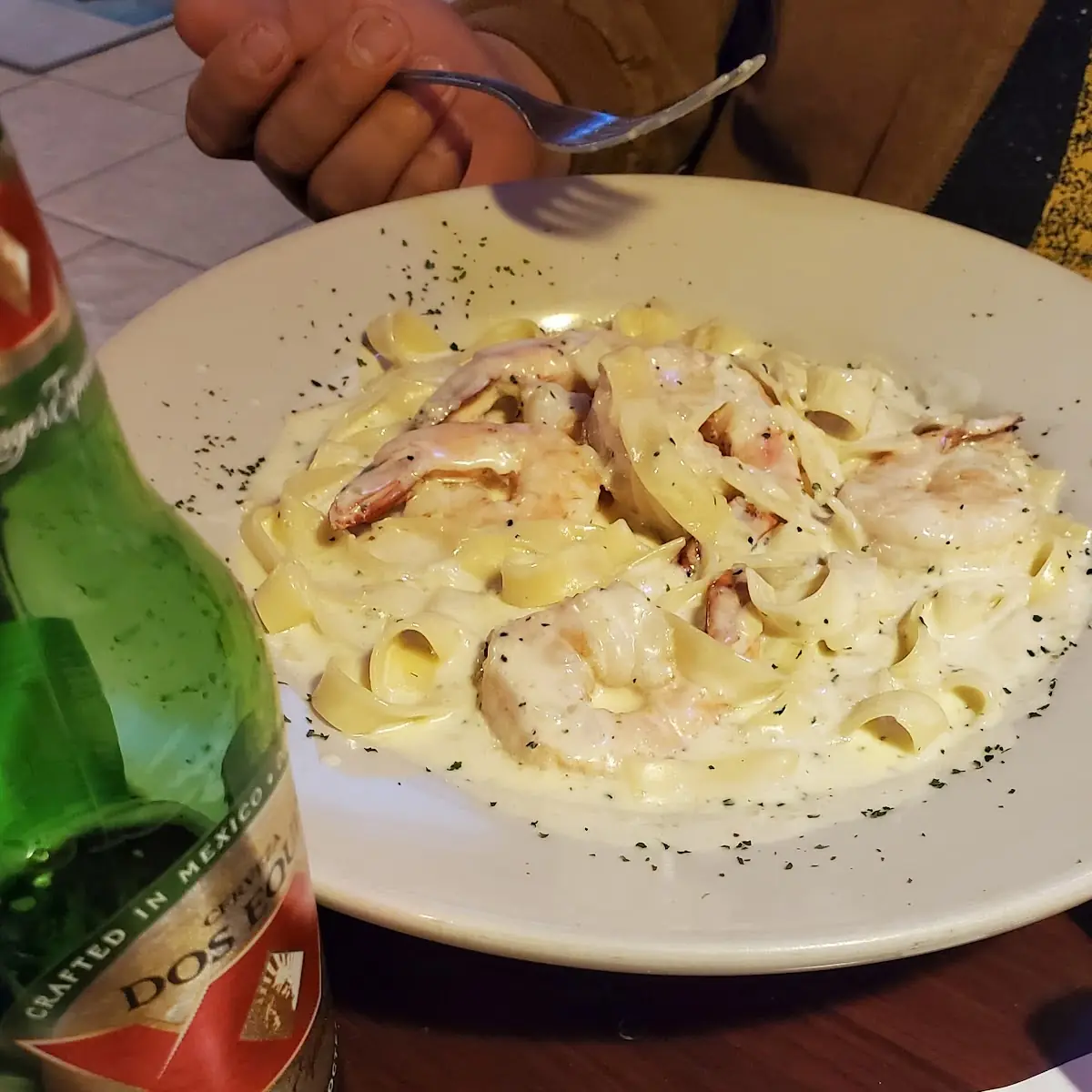 Shrimp Alfredo