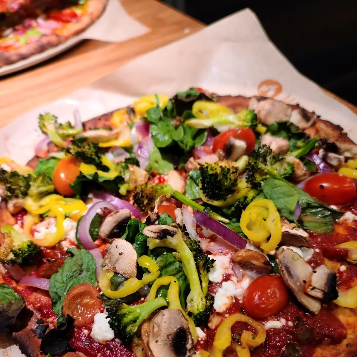 Build Your Own Veggie Pizza