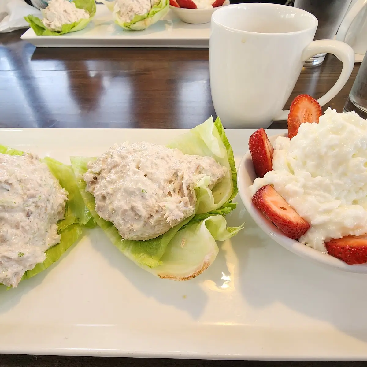 Tuna Salad Boat