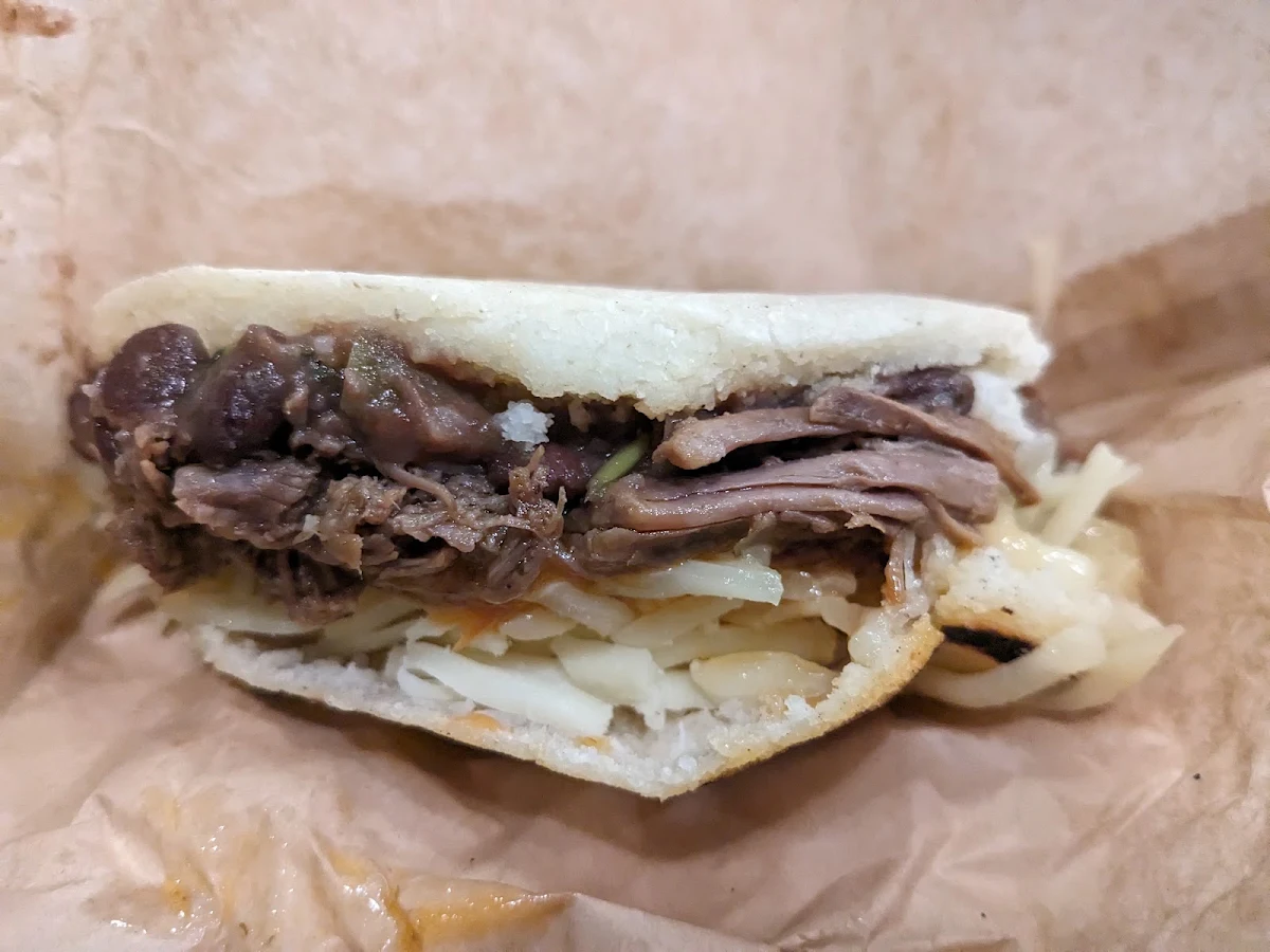 Beef Brisket Arepa
