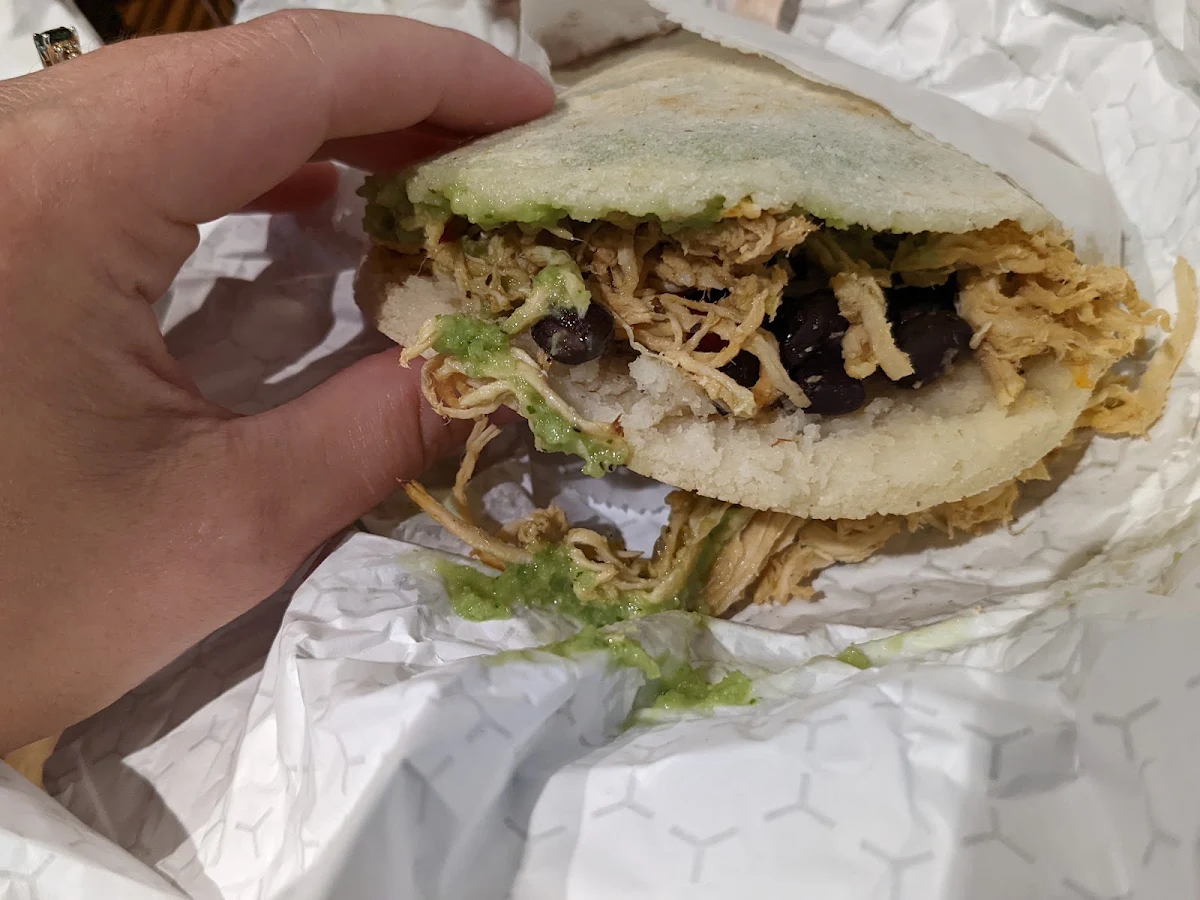 Chicken Arepa GF