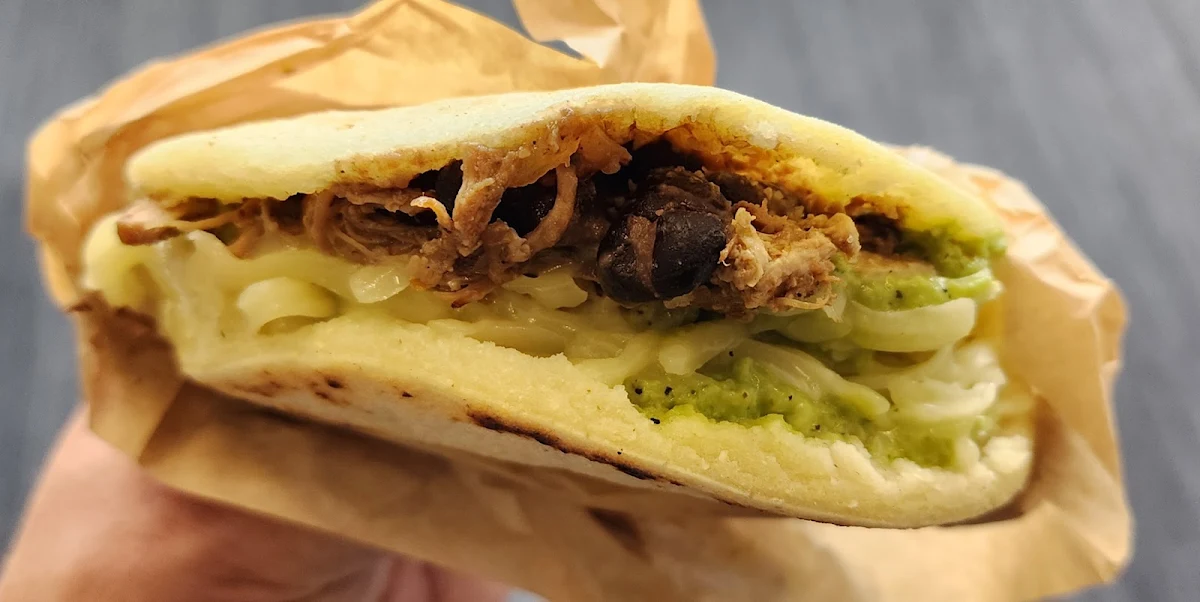 Pork Arepa