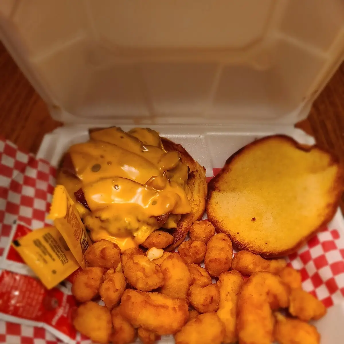 Bacon Cheese Burger & Cheese Balls