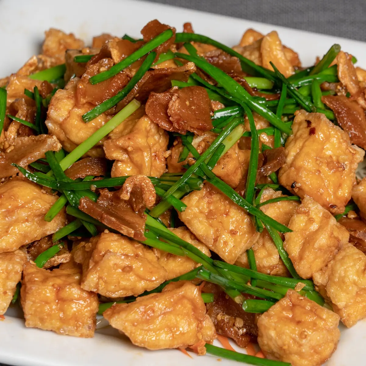 Fried Tofu & Chives Cha Tofu & Chive