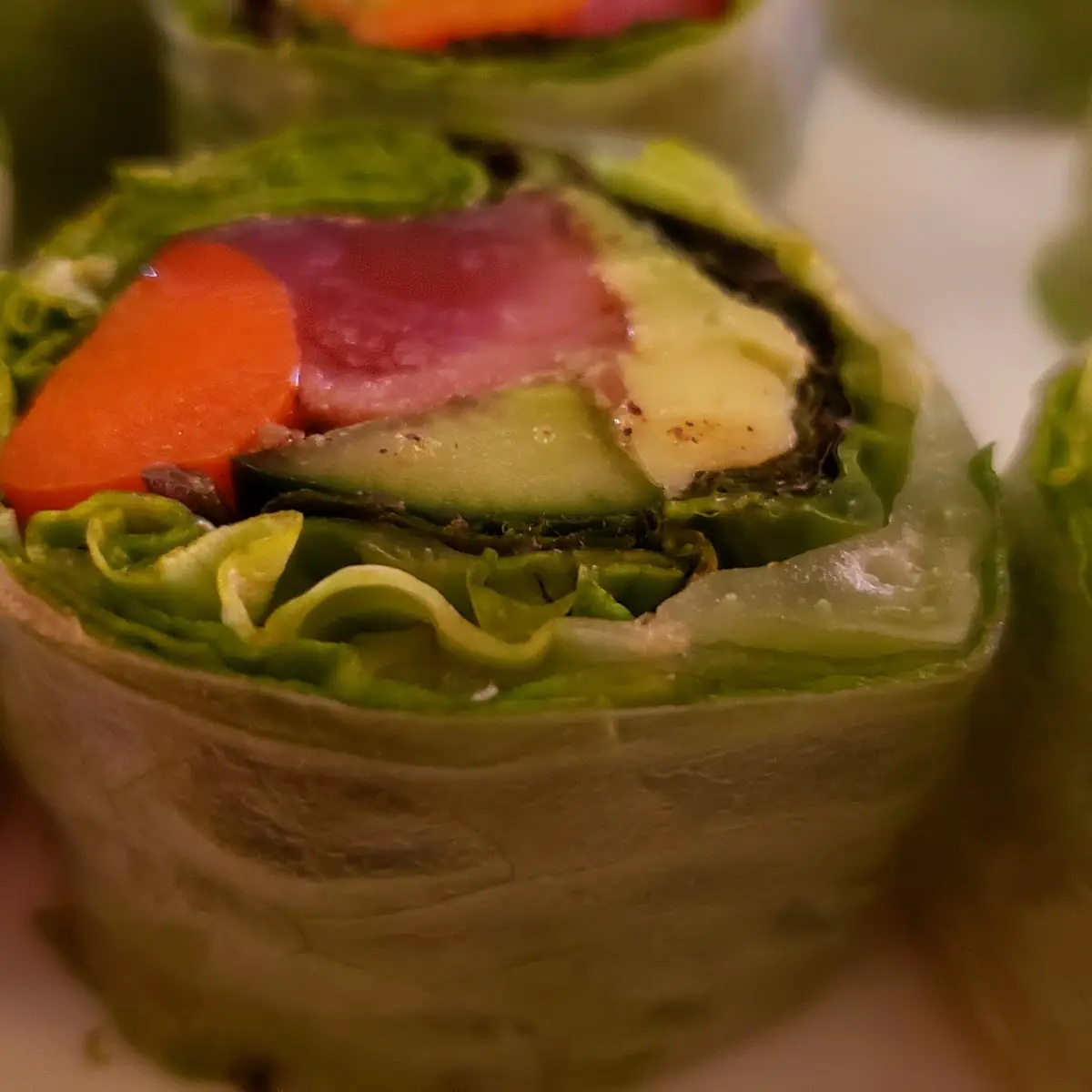 Vegetarian Spring Rolls - Cuốn Chay 2 Rolls