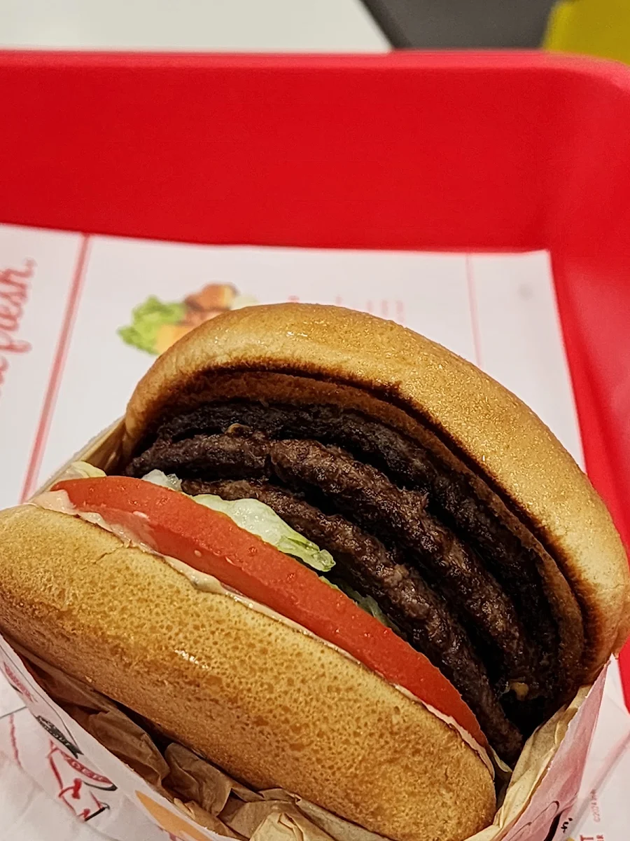 Single with Cheese with Raw Onion