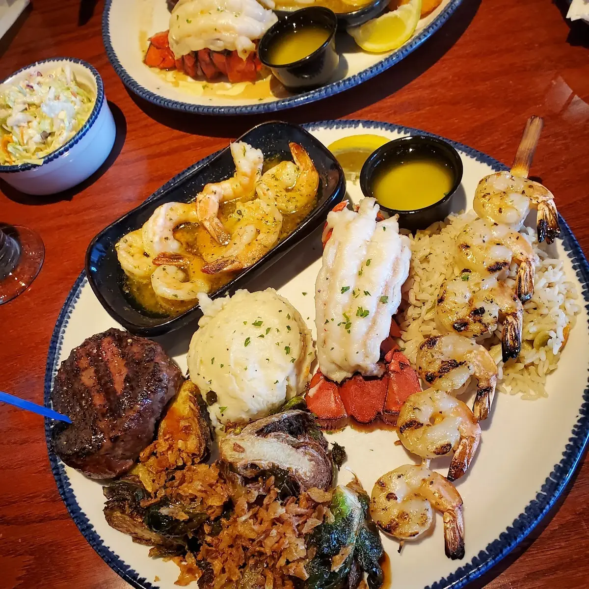 Seafood Platter with Shrimp and Crab