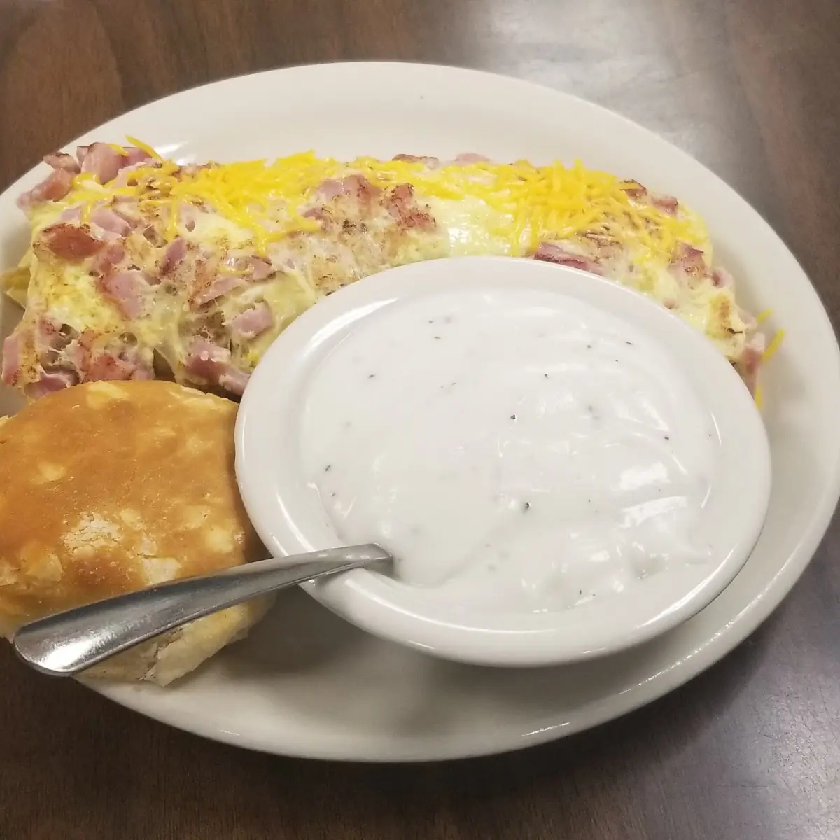 Ham and Cheese Omelette