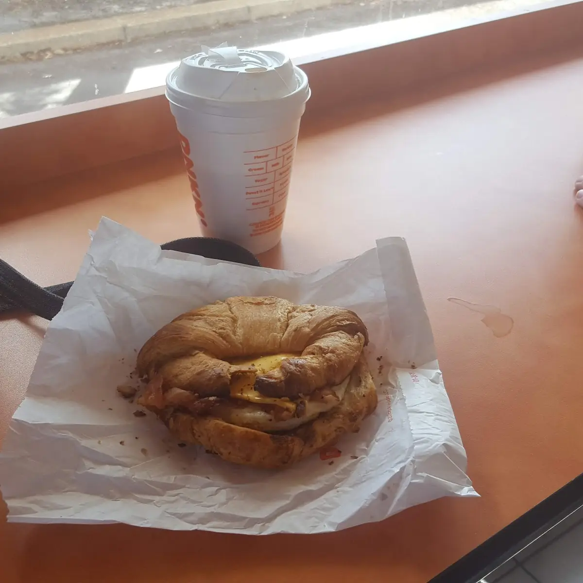 Bacon Egg and Cheese Croissant
