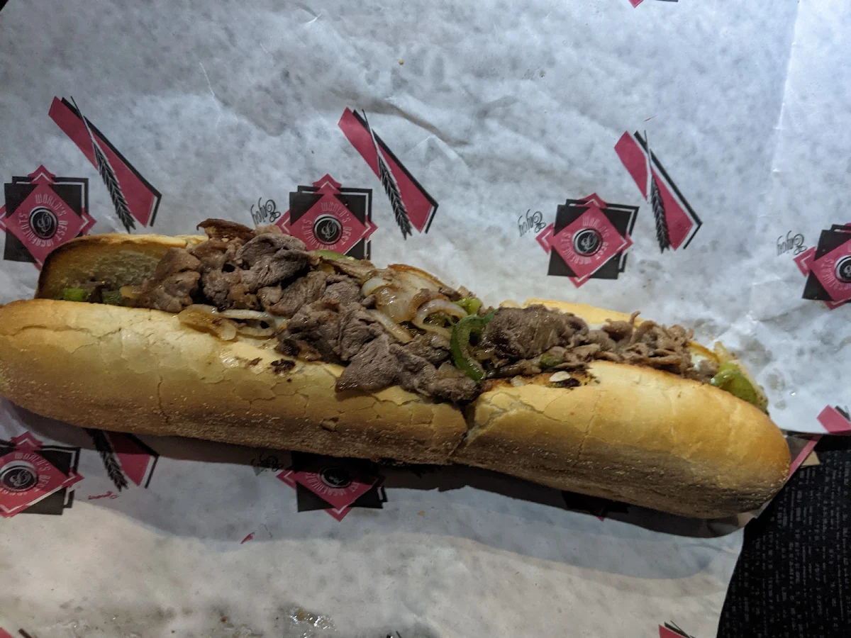 Steak Bomb Sandwich