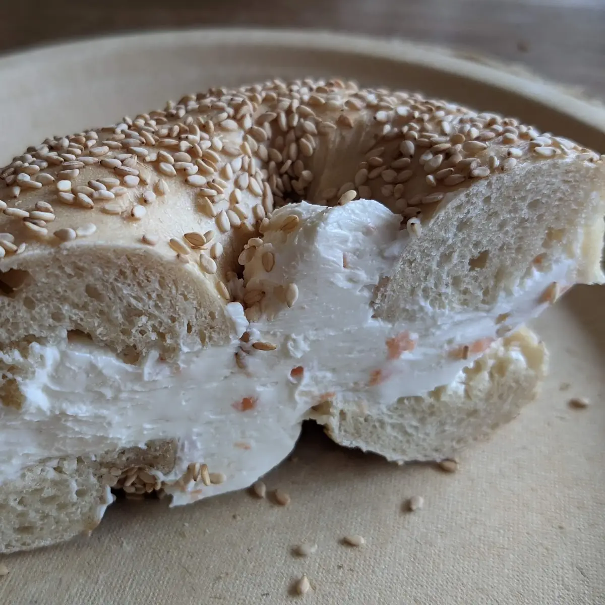 Cream Cheese Bagel with Lox