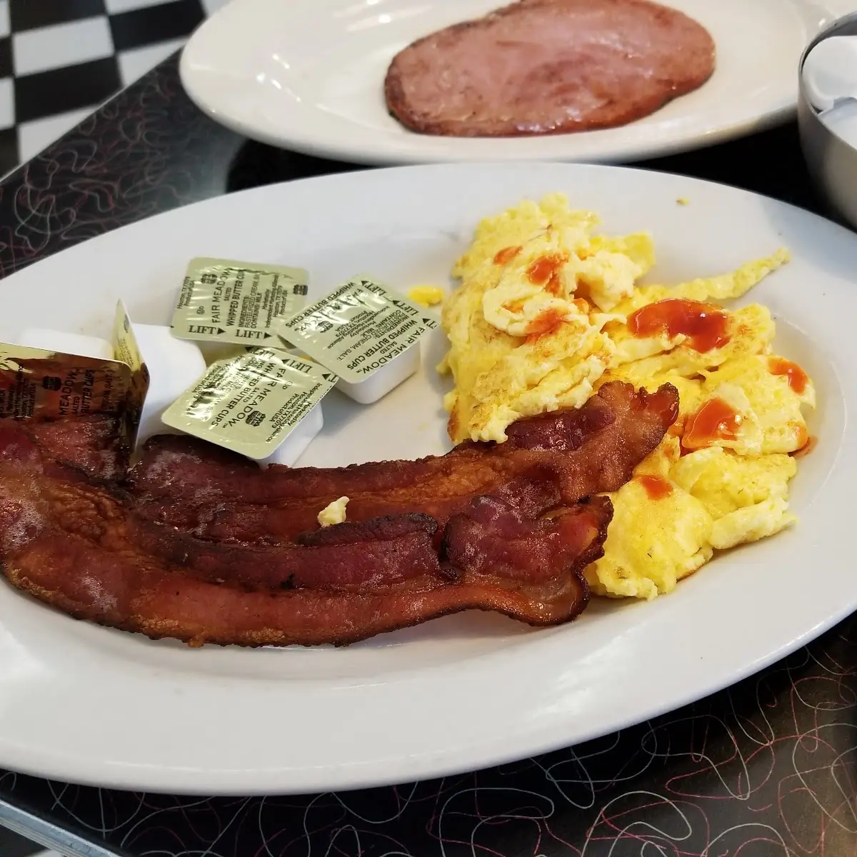 Bacon & Egg Plate