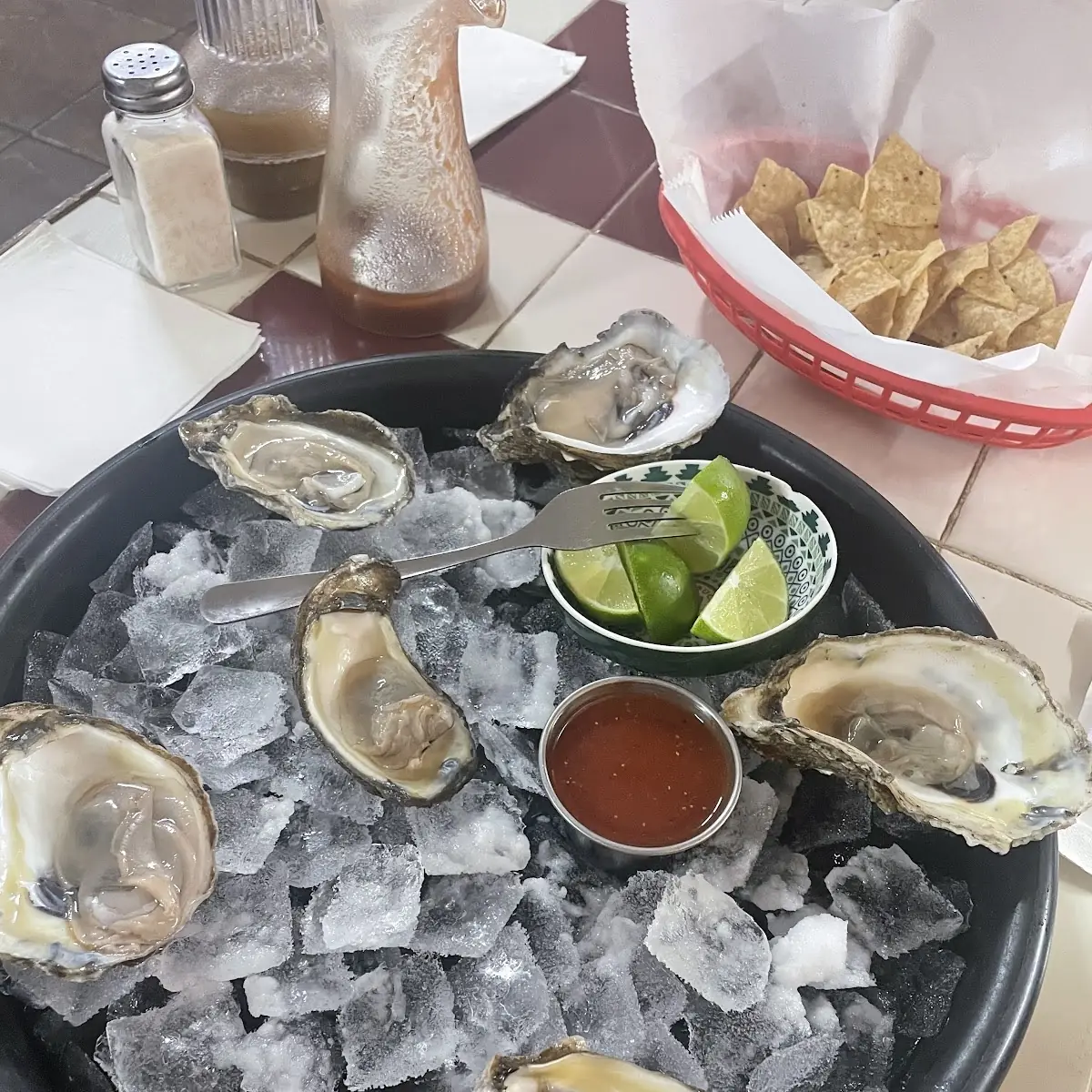 Fresh Oysters on the Half Shell