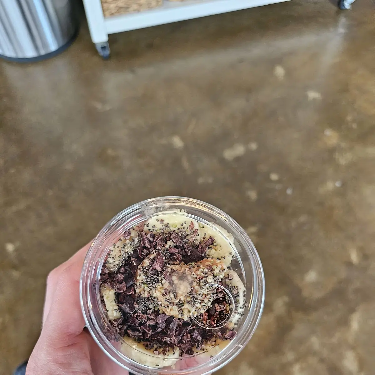 Chocolate Banana Overnight Oats
