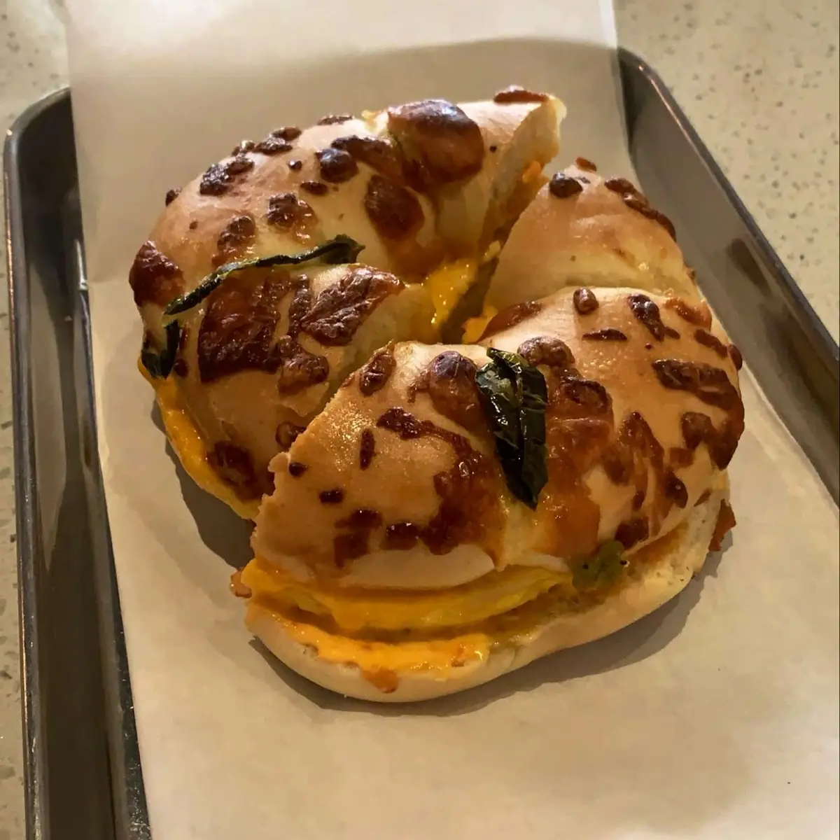 Turkey Cheese Bagel