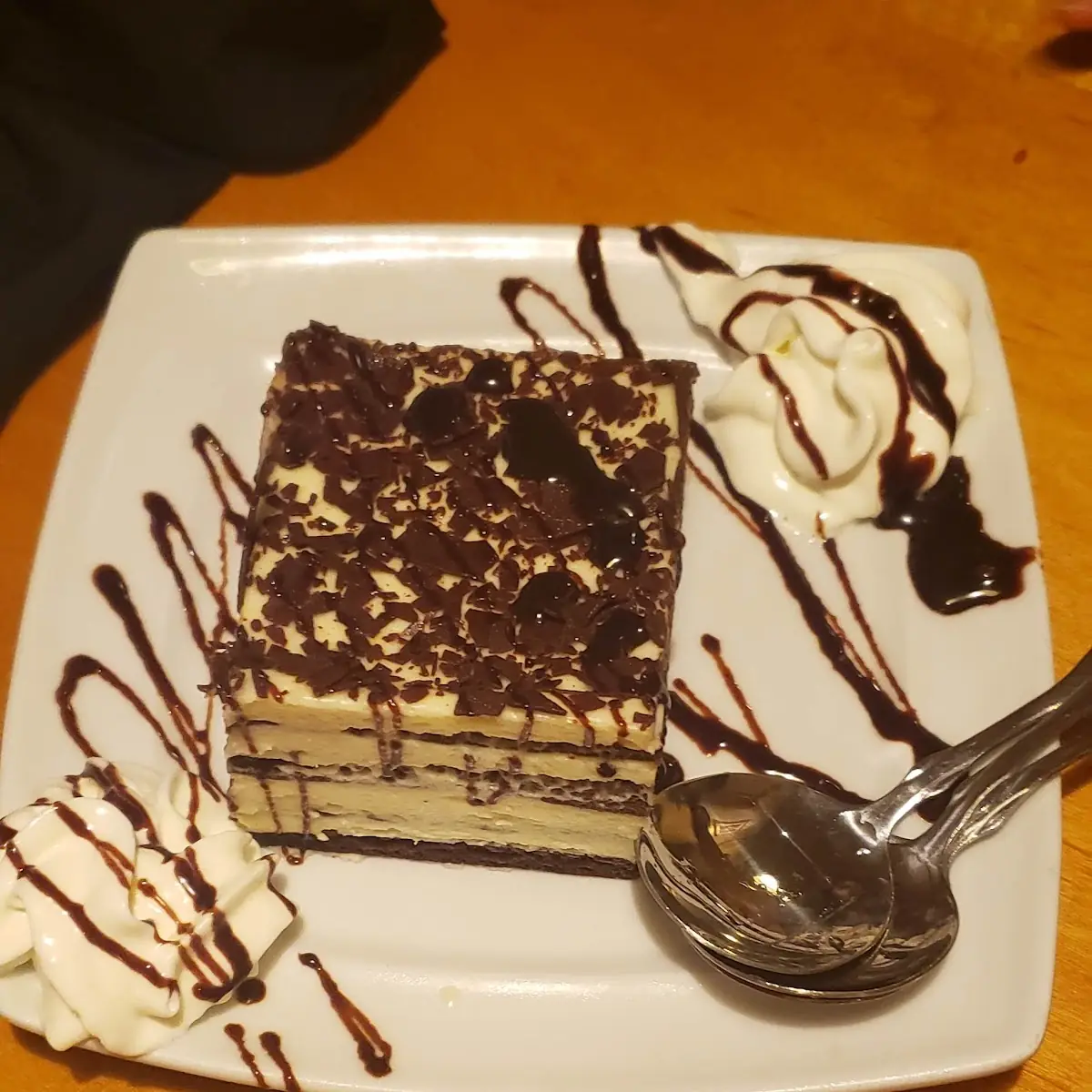 Chocolate Brownie Lasagna