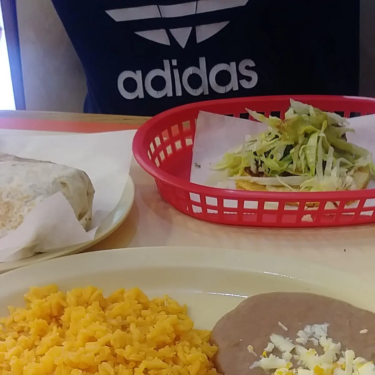 Refried Beans or Rice