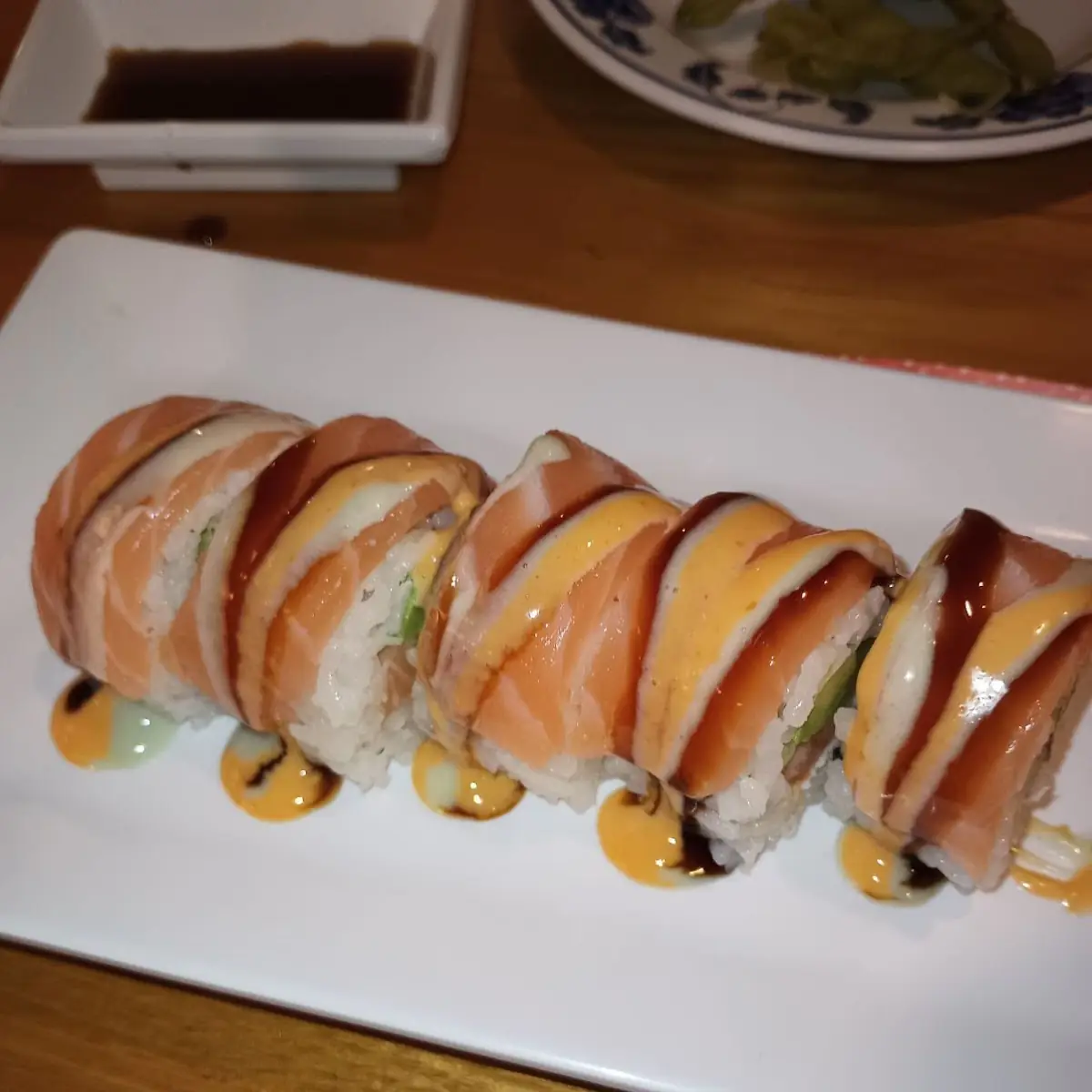 Double Salmon Roll