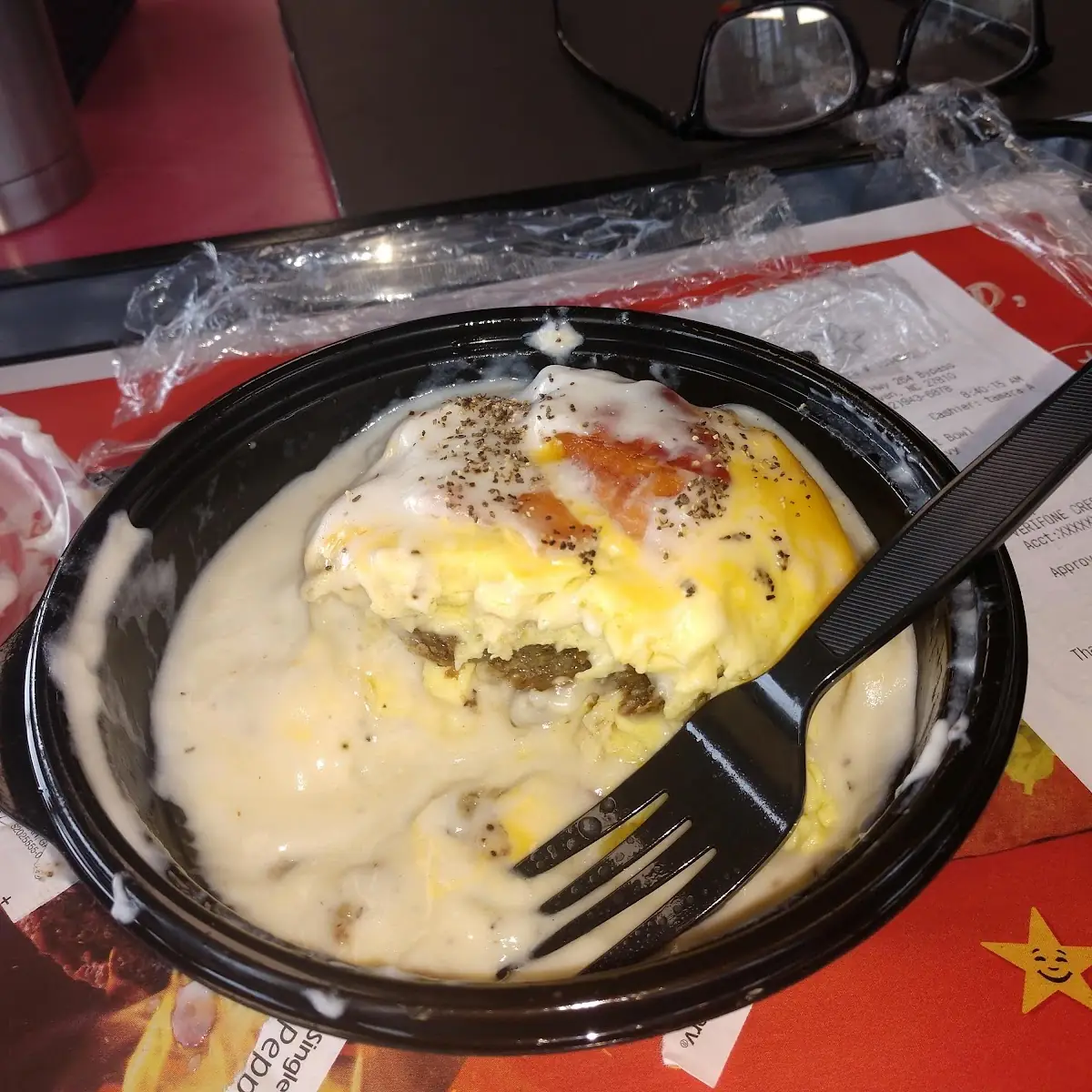 Low Carb Breakfast Bowl Add Gravy