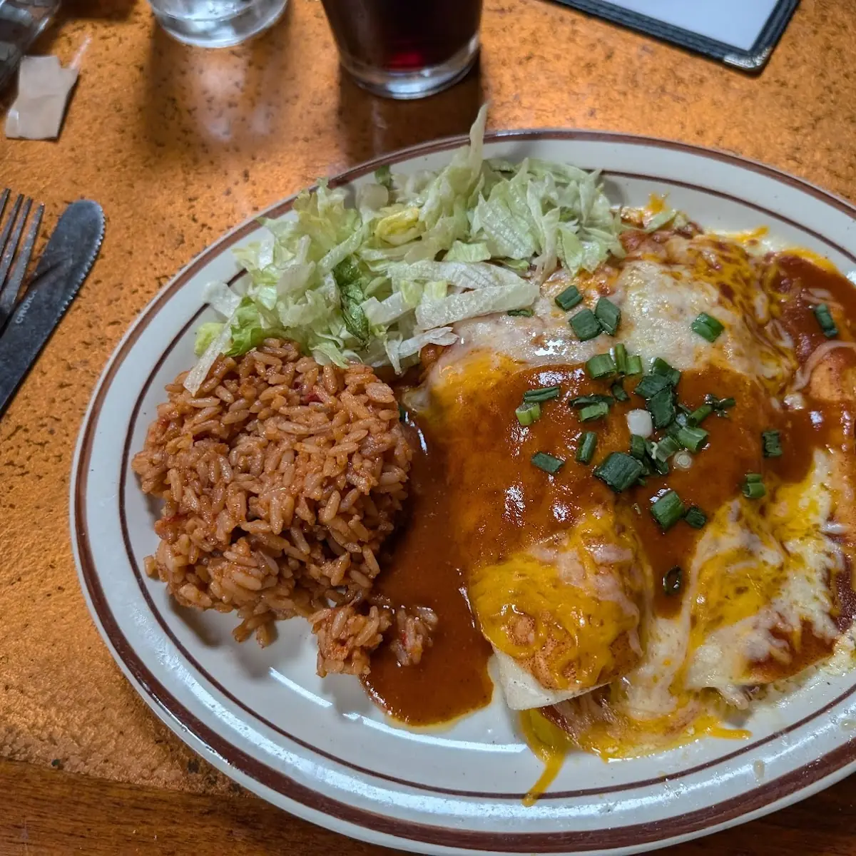 Combo Plate Chili Relleno's Burrito Chicken Enchilada