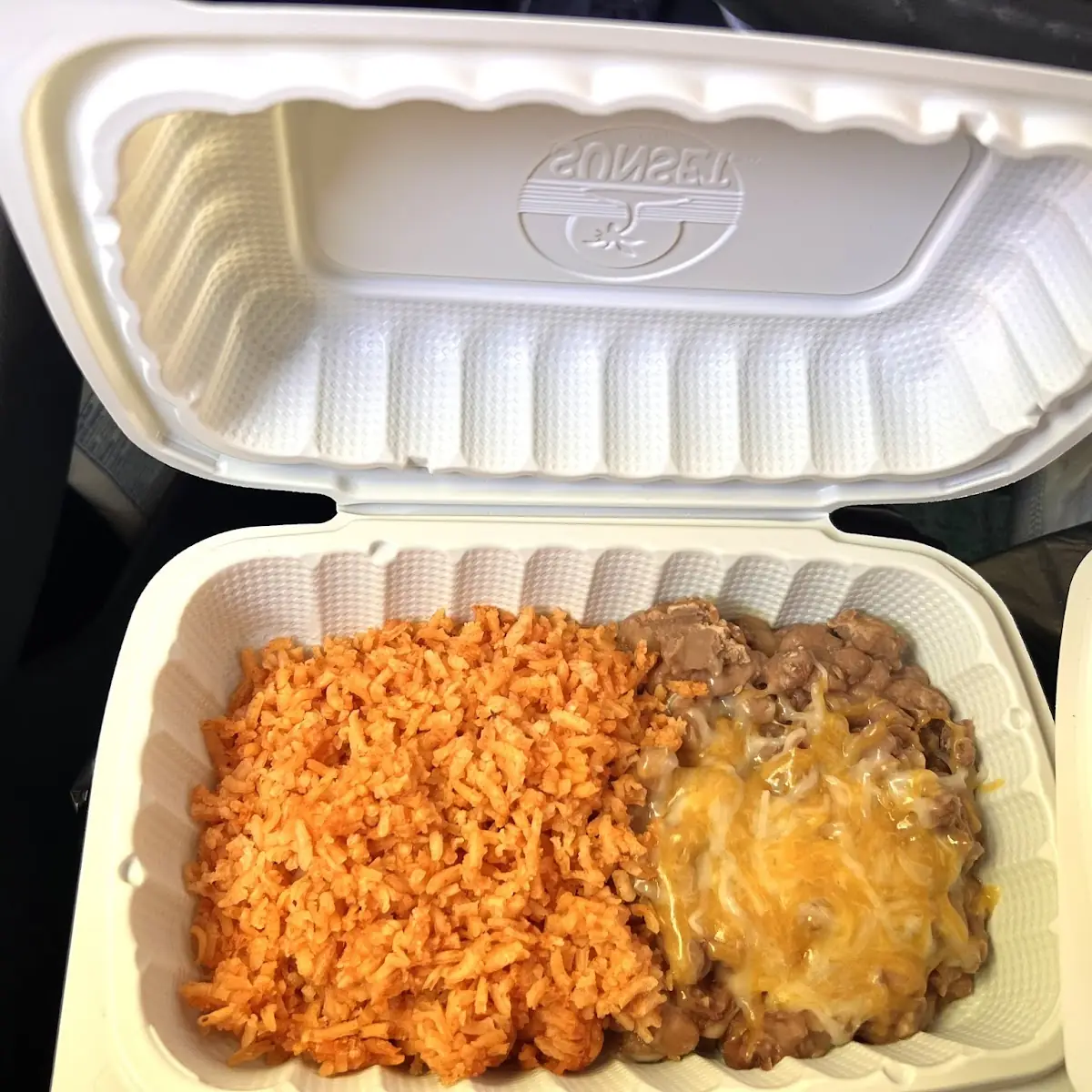 Rice and Refried Beans