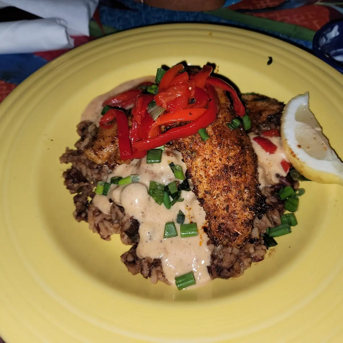 New Orleans Style Cajun Fish