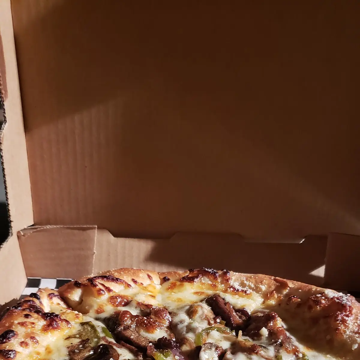 Philly Cheesesteak Pizza