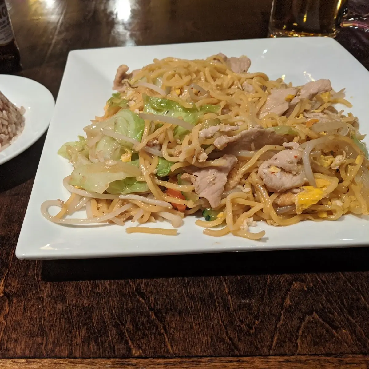 Chicken Chow Mein with Brown Rice