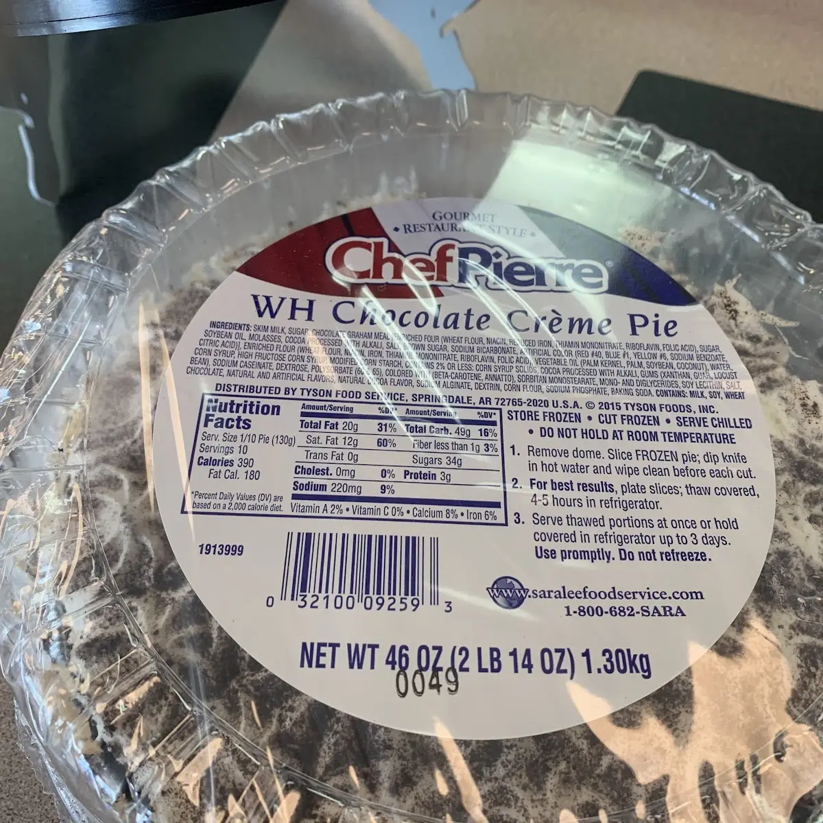Chocolate Creme Pie