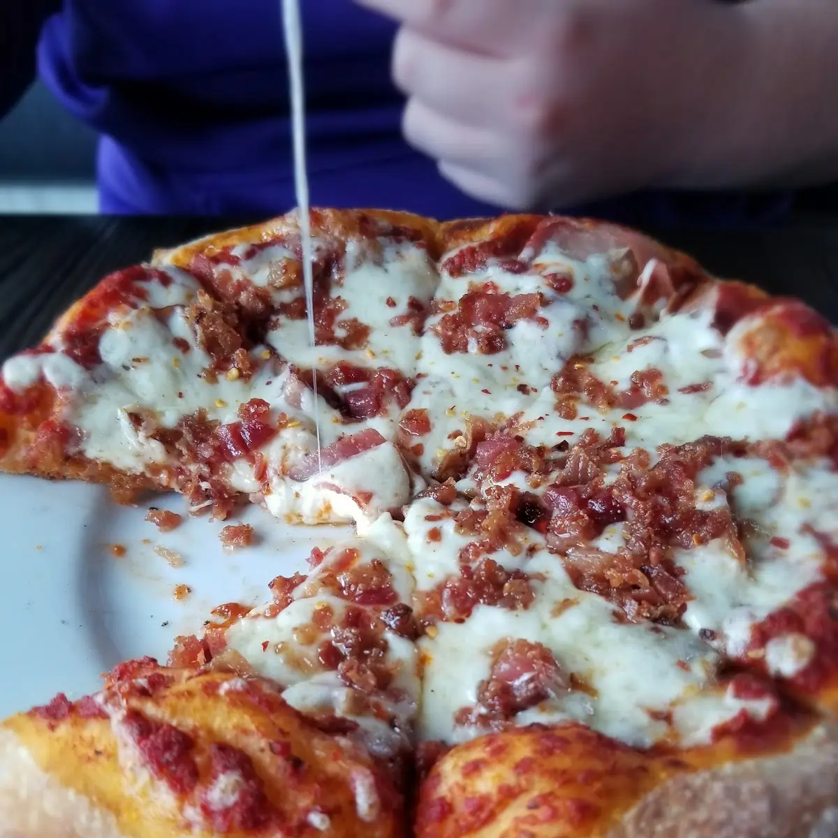 Bacon and Goat Cheese