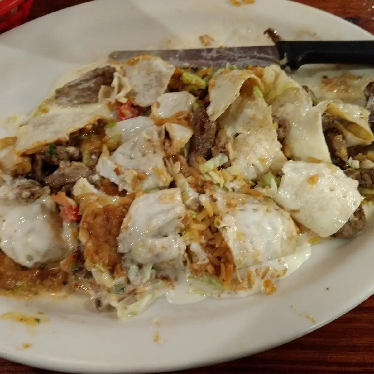 Chicken Burrito