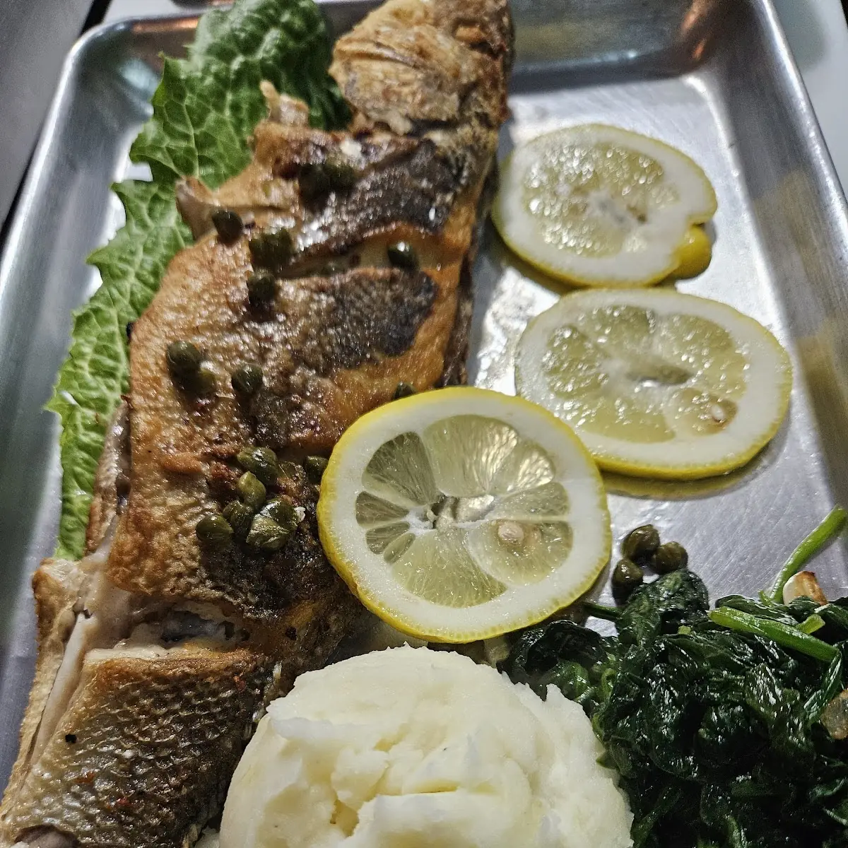 Whole Branzino