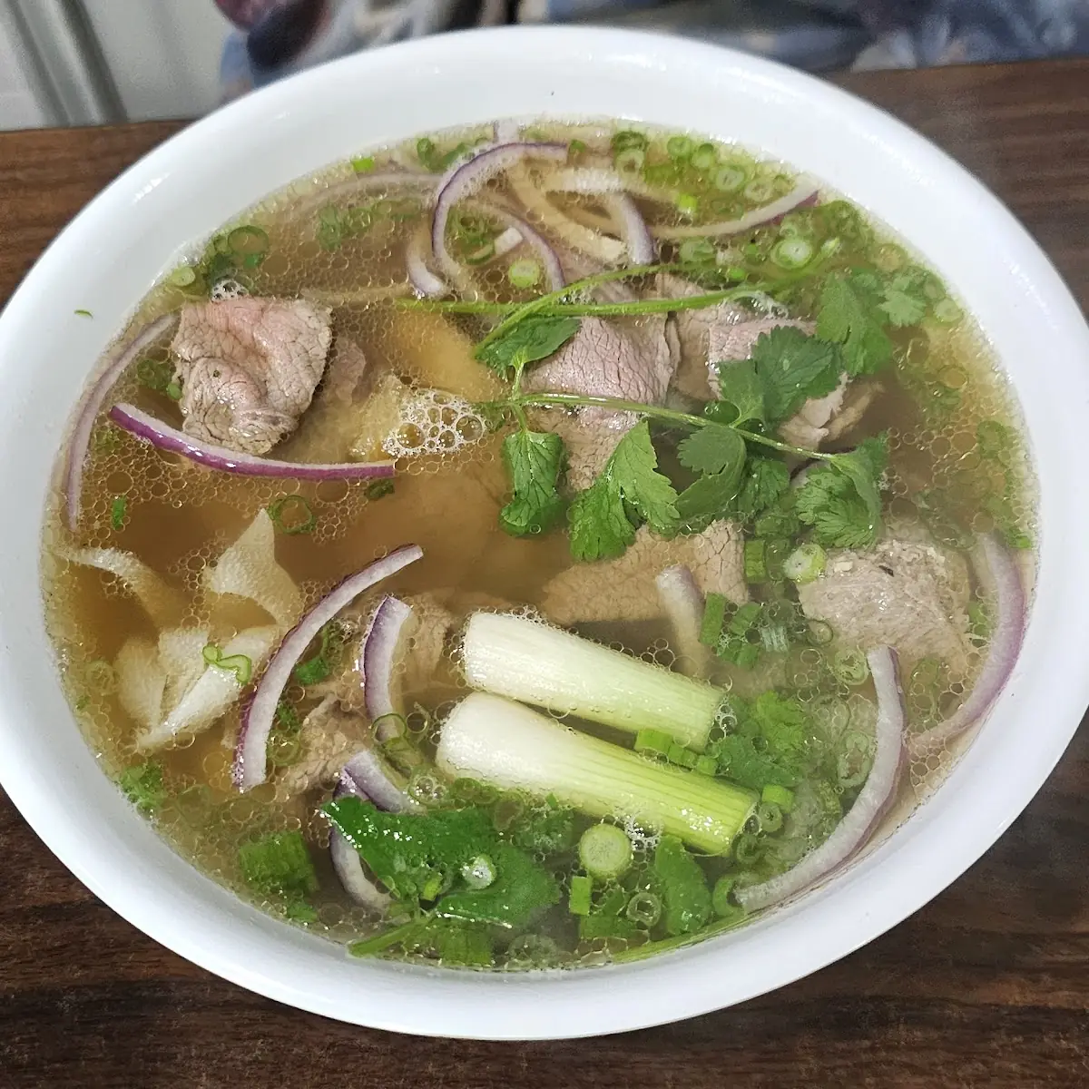 Beef Pho with Fresh Herbs