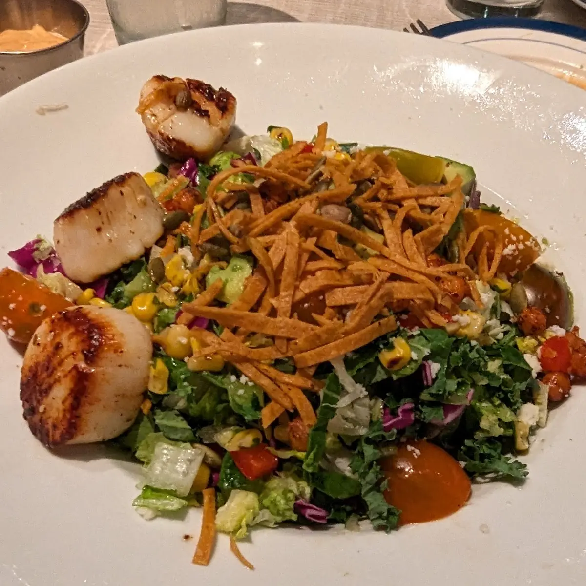 Lure Citrus Crab Cake Salad