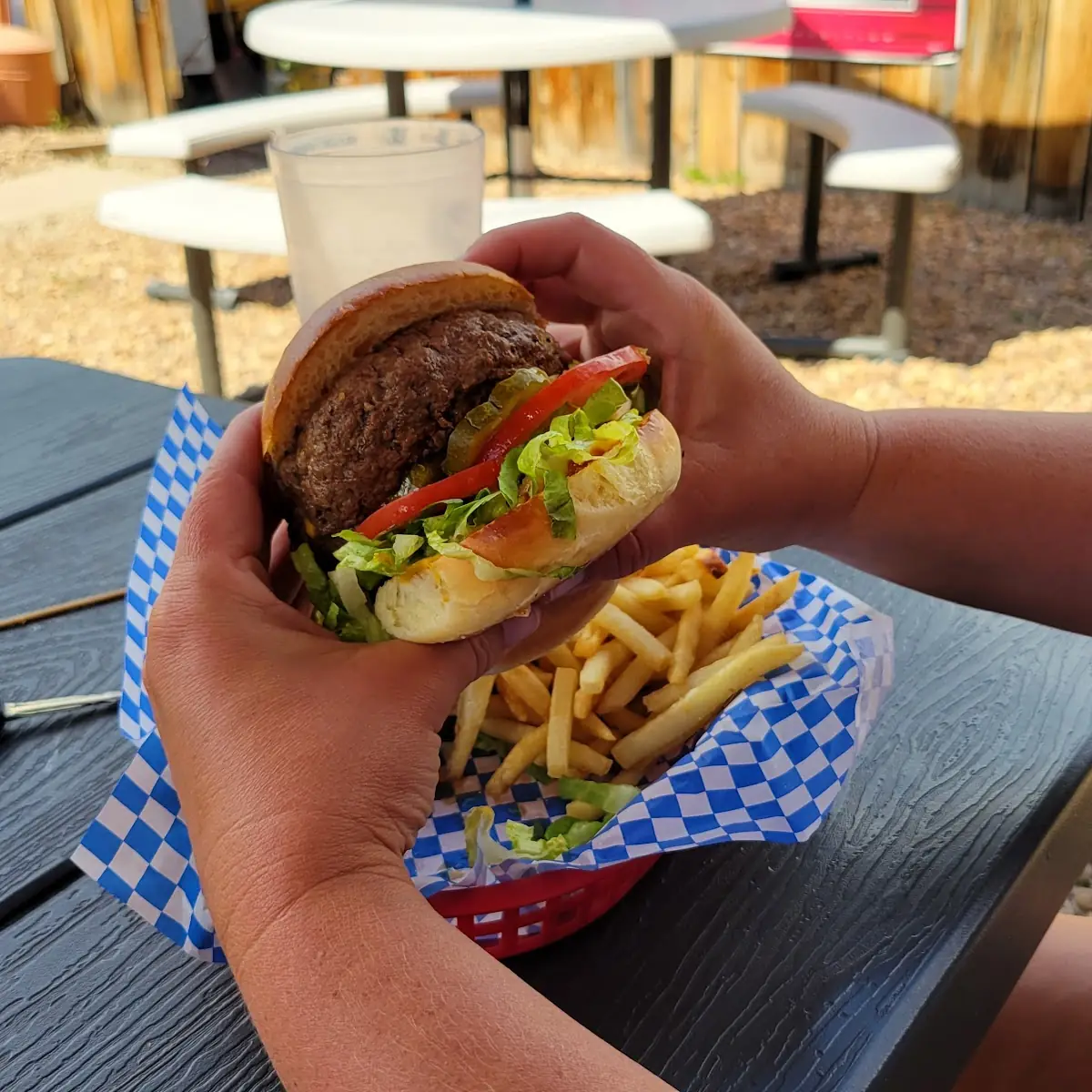 Big Bad Omelet Burger