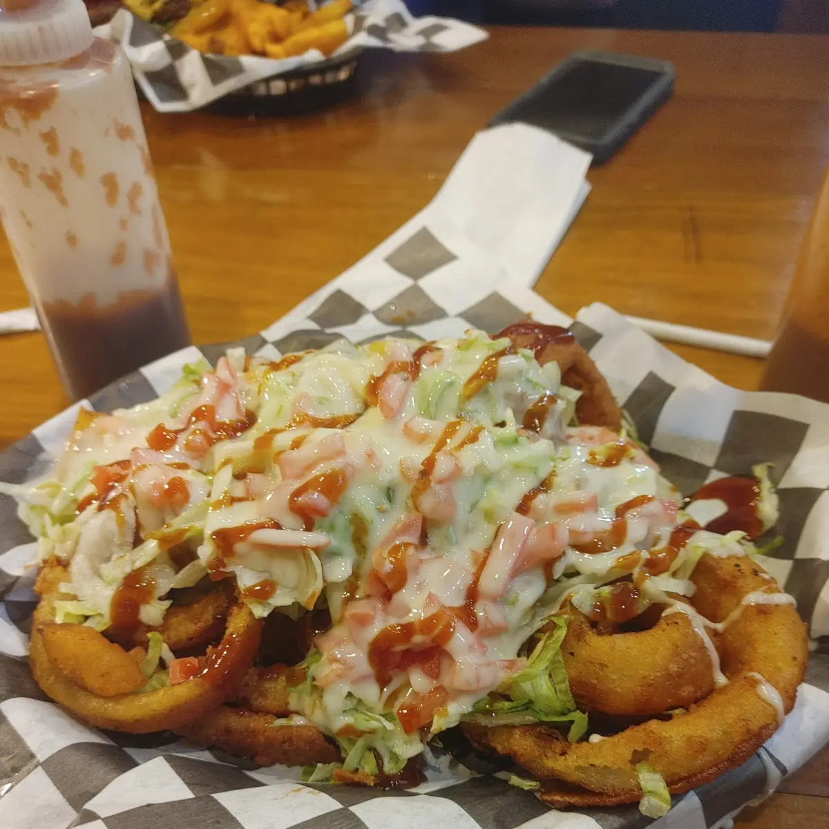 Loaded Onion Rings