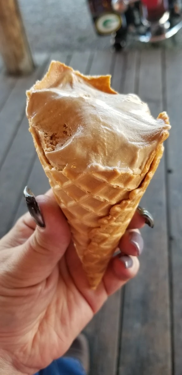 Coffee Ice Cream Cone