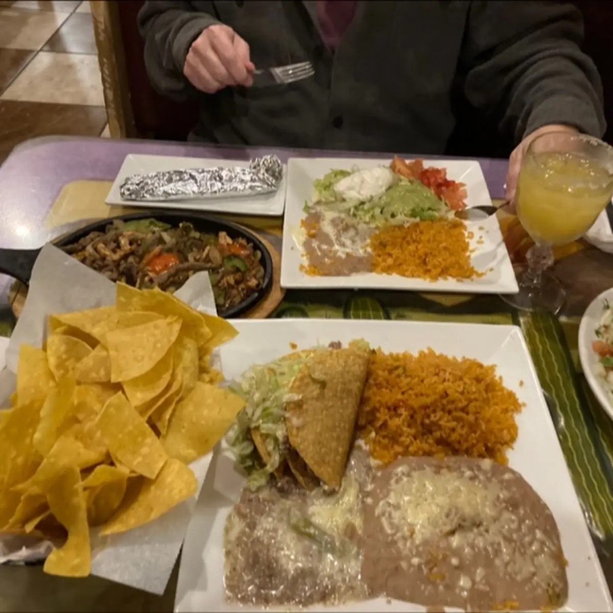 Steak and Chicken Fajitas